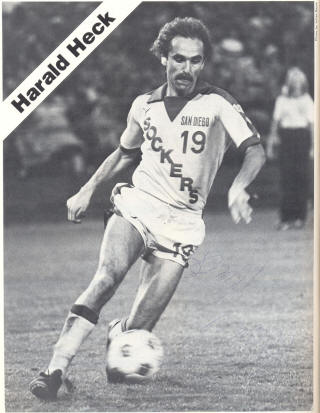 NASL Soccer San Diego Sockers 79 Home Harald Heck