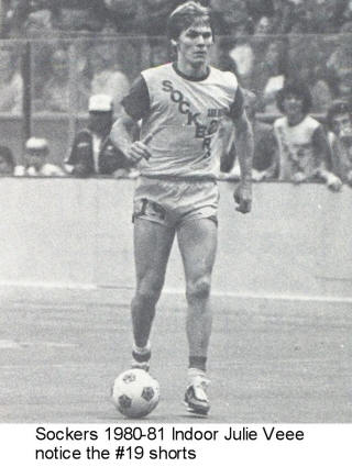 San Diego Sockers 1980-81 Indoor Home Julie Veee