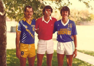 San Diego Sockers 81 Road Alter Eric Geyer, Jean Willrich, John Napier