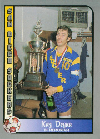 Sockers 82-83 Home Kaz Deyna