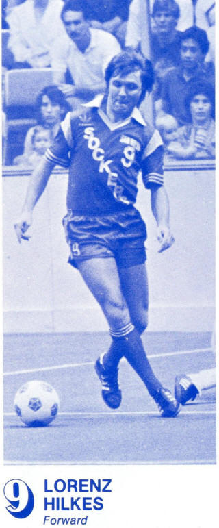 NASL Soccer San Diego Sockers 83-84 Indoor Road Lorenz Hilkes