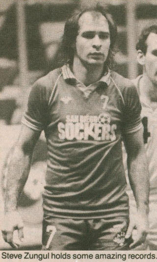 Sockers 84-85 Home Steve Zungul, Cosmos