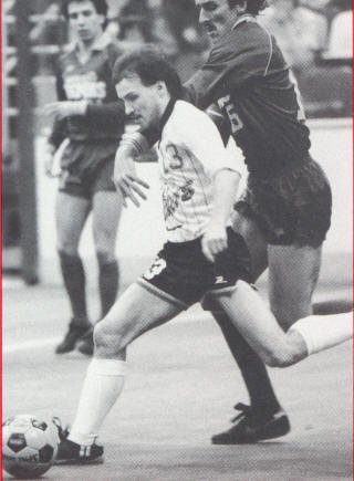 Sockers 85-86 Home Back Jean Willrich, Strikers