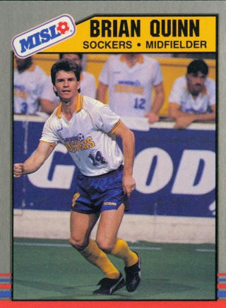 San Diego Sockers Brian Quinn