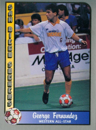 Sockers 89-90 Road George Fernandez