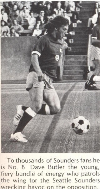 NASL Soccer Seattle Sounders 74 Road Dave Butler