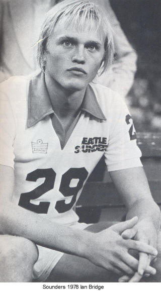 NASL Soccer Seattle Sounders 79 Home Ian Bridge