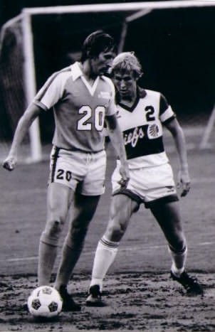 NASL Soccer Seattle Sounders 80 Road Tommy Hutchison