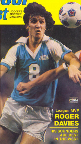 NASL Soccer Seattle Sounders 80 Roger Davies