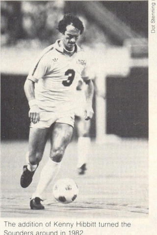 NASL Soccer Seattle Sounders 82 Home Kenny Hibbett