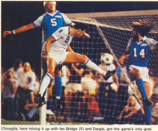 NASL Soccer Seattle Sounders 82 Road Ian Bridge, Benny Dargle