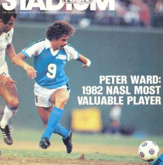 NASL Soccer Seattle Sounders 82 Road Peter Ward