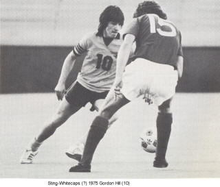 NASL Soccer Chicago Sting 75 Home Gordon Hill