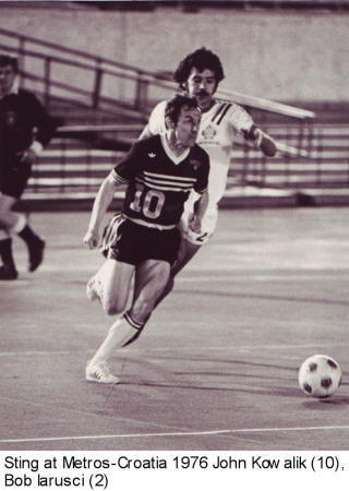 NASL Soccer Chicago Sting 76 Road John Kwalick