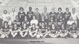 NASL Soccer Chicago Sting 76 Road Team