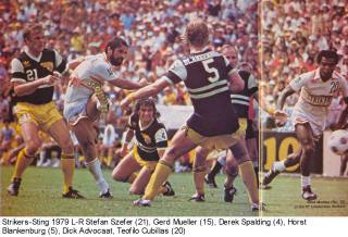 NASL Soccer Chicago Sting 79 Road Back Horst Blankenburg