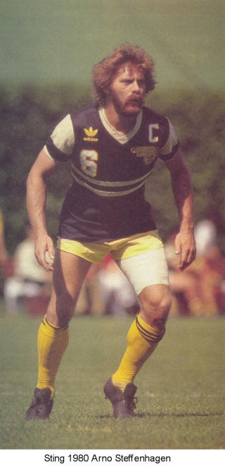 NASL Soccer Chicago Sting 80 Road Arno Steffenhagen 2