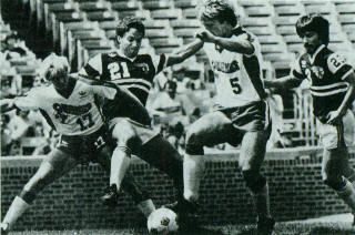 Sting 82 Road Bret Hall Tim Twellman, Earthquakes, Steve Litt