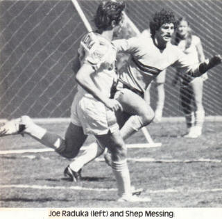 NASL Soccer Oakland Stompers 78 Home Back Joe Raduka