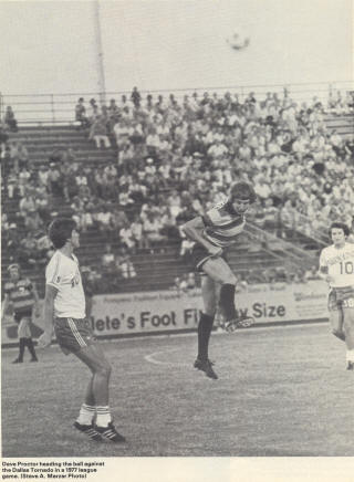 NASL Soccer Ft. Lauderdale Strikers 77 Road Back David Proctor