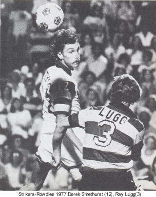 NASL Soccer Ft. Lauderdale Strikers 77 Road Back Ray Lugg