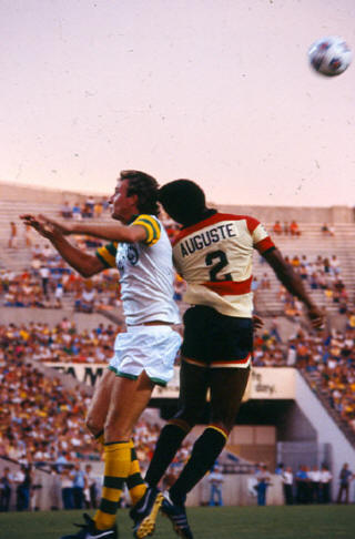 NASL Soccer Ft. Lauderdale Strikers 80 Road Back Arsene Auguste 4