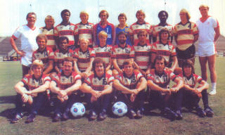 NASL Soccer Ft. Lauderdale Strikers 80 Road Team