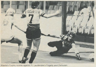 Strikers 80-81 Indoor Road Back Ken Fogarty, Chiefs