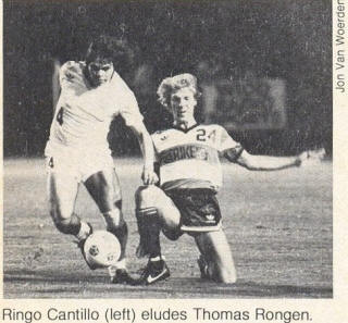 NASL Soccer Ft. Lauderdale Strikers 81 Road Thomas Rongen