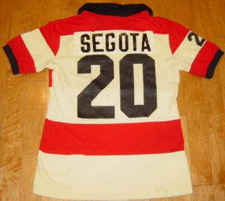 NASL Soccer Ft. Lauderdale Strikers 81-83 Road Jersey Branko Segota Back