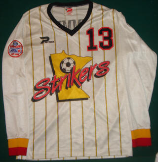 Strikers 87-88 Road Jersey Stan Cummins