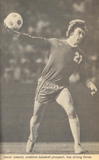 NASL Soccer California Surf 78 Goalie David Jokerst