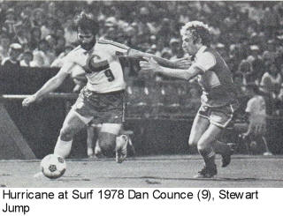 NASL Soccer California Surf 78 Home Dan Counce