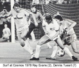 NASL Soccer California Surf 78 Road Ray Evans