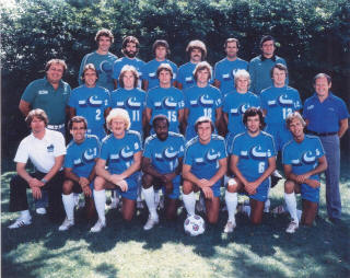 NASL Soccer California Surf 78 Road Team