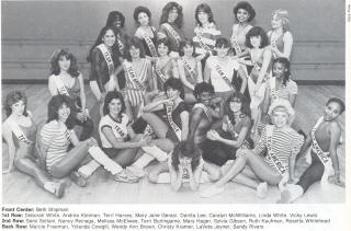 NASL Soccer Team America 83 Cheerleaders