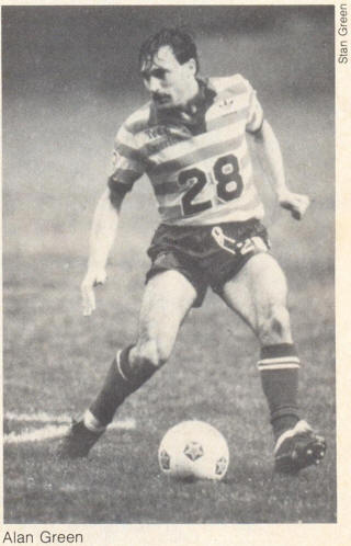 NASL Soccer Team America 83 Road Alan Green 2