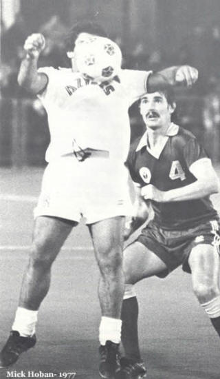 NASL Soccer Portland Timbers 77 Road Mick Hoban