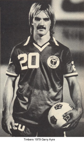 NASL Soccer Portland Timbers 79 Road Gary Ayre