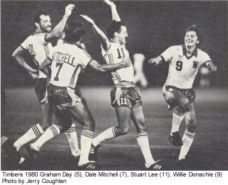 NASL Soccer Portland Timbers 80 Home Stuart Lee