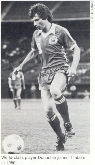 NASL Soccer Portland Timbers 80 Road Willie Donachie