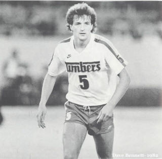 NASL Soccer Portland Timbers 82 Home Dave Bennett