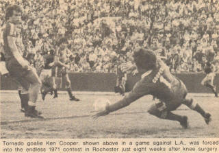 Tornado 77 Goalie Back Ken Cooper