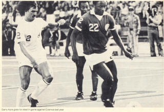 NASL Soccer Vancouver Whitecaps 77 Home Gary Ayre