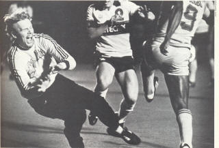 Edmonton Drillers Vancouver Whitecaps 1979 Ray Lewington, Andy Atuegbu