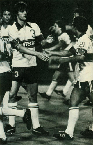 Whitecaps 80 Home Rudi Krol, Carl Valentine