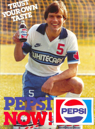 NASL Soccer Vancouver Whitecaps 82 Home Bob Lenarduzzi Ad