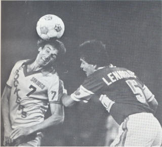 NASL Soccer Vancouver Whitecaps 82 Road Back Bob Lenarduzzi