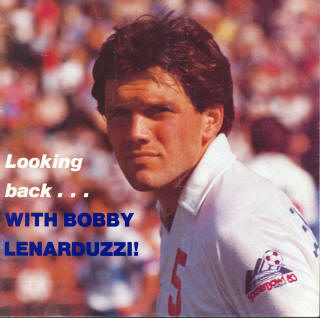 NASL Soccer Vancouver Whitecaps 83 Home Back Bob Lenarduzzi