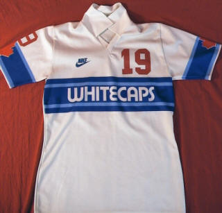 NASL Soccer Vancouver Whitecaps 84 Home Jersey Ralph Mazzucco